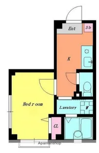 ヴィラシャルマン【2階】の間取り