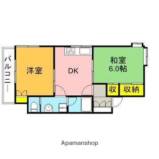 ビブリオ西荻【2階】の間取り