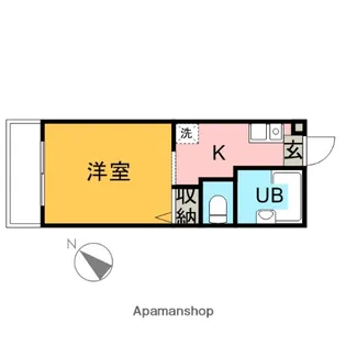 ウィステリア荻窪【1階】の間取り