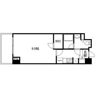 レジディア杉並方南町【3階】の間取り