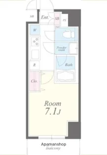 ロイヤルプレイス西荻窪【6階】の間取り