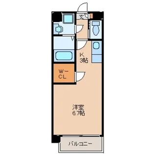 エミール小川【4階】の間取り