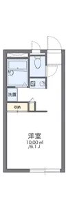 レオパレスサンフローラ【2階】の間取り
