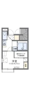 レオパレスプリマベーラ南阿佐谷【1階】の間取り