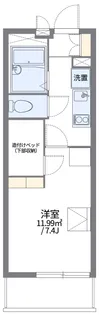レオパレス石神井公園【3階】の間取り
