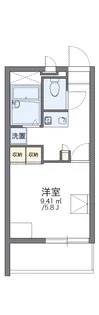レオパレスゴールドヒルズ【3階】の間取り