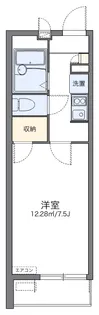 レオパレス花水木【2階】の間取り