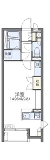 レオネクストオリーブハウスⅥ【1階】の間取り