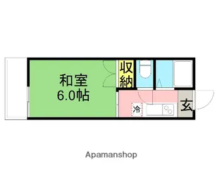 小川荘【2階】の間取り