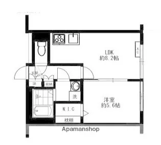 東京都三鷹市新川2丁目【マンション】の間取り