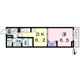 グリシーヌ2【1階】の間取り