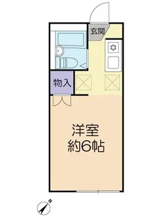 ジュネス東高円寺【1階】の間取り