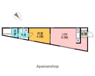 東京都杉並区和泉3丁目【マンション】の間取り