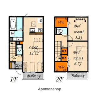 パークテラス善福寺公園【2階】の間取り