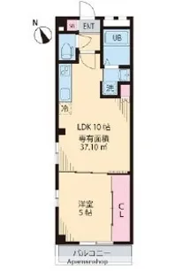 DYNA武蔵野【2階】の間取り