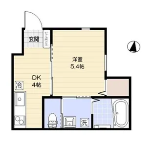 フィルクローバ【1階】の間取り