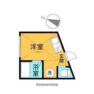 ルームズ吉祥寺【2階】の間取り