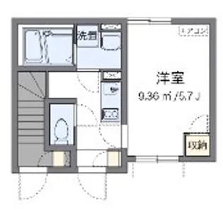 クレイノ久我山【1階】の間取り