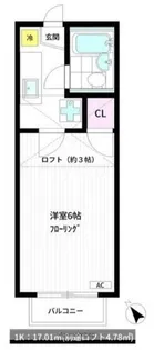 アイリス久我山【1階】の間取り