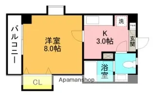 グレイスガーデンⅠ【1階】の間取り