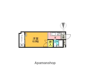 アーバンハイツ篠宮【3階】の間取り
