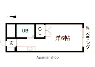東京都小平市上水本町5丁目【マンション】の間取り