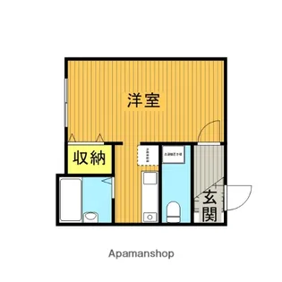 NASIC武蔵境【4階】の間取り