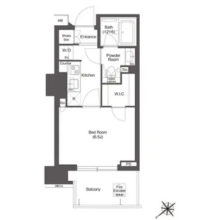 コンフォリア新中野【9階】の間取り