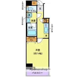東京都杉並区高井戸東3丁目【マンション】の間取り