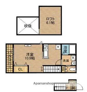GRACIA COURT【2階】の間取り