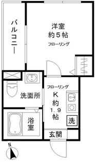 MELDIA田無町【1階】の間取り