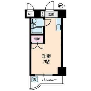 エレガンス綾瀬6【8階】の間取り