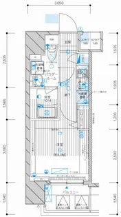 メインステージ八幡山【8階】の間取り