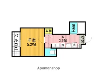 キャメル大泉学園【1階】の間取り