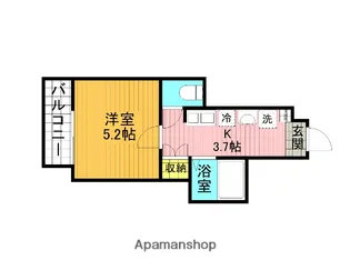キャメル大泉学園【1階】の間取り