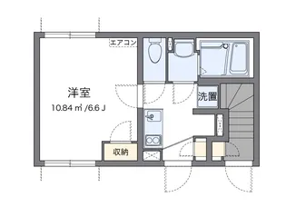 クレイノシンフォニア【1階】の間取り
