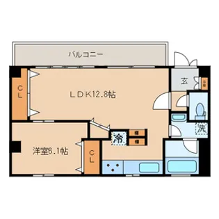 アンビロンM【1階】の間取り