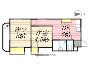 フレンドリープラザⅡ【1階】の間取り