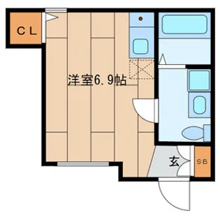 カーサヴィアンカ【1階】の間取り
