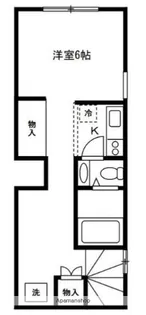 東京都練馬区下石神井1丁目【アパート】の間取り