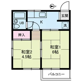 ジェンティール・タカギ【2階】の間取り