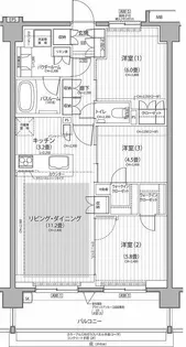 Nステージ東小金井【2階】の間取り