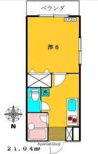 東京都杉並区阿佐谷南1丁目【マンション】の間取り