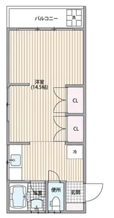 和宗奥沢ハイツ【2階】の間取り