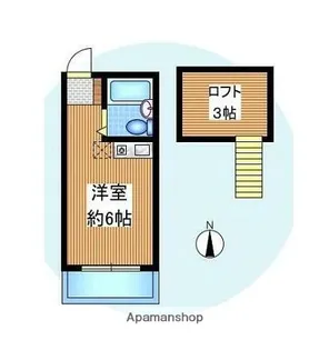 城西プラザ田無【2階】の間取り