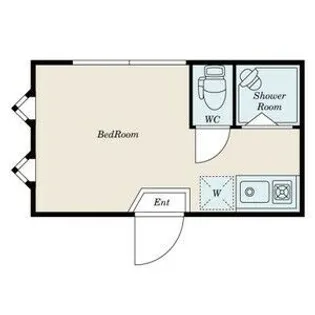 フェリスコア【2階】の間取り