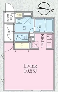 GRAN PASEO 明大前Ⅲ【2階】の間取り