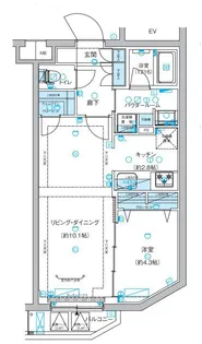 メインステージ富士見台【3階】の間取り