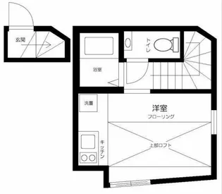 東京都杉並区松庵2丁目【アパート】の間取り