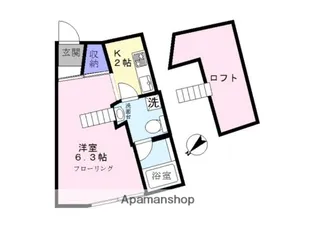 パークテラス仙川【3階】の間取り